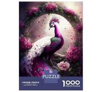 Jigsaw Puzzle for Adults 1000 Pieces Magnificent Peacock Jigsaw Puzzle Brain Teaser Game Stress Reliever Birthday And Unique Gifts 70x50cm/1000pcs