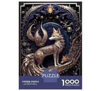 Jigsaw Puzzle for Adults 1000 Pieces Mechanical Monarch Fox Teenager Puzzles Fun Games Staycation Kill Time for Is Ideal As A Gift 52x38cm/1000pcs