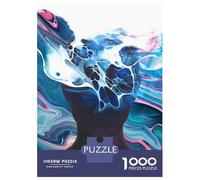 Jigsaw Puzzle for Adults 1000 Pieces Mental Drifting Jigsaw Puzzle Relax Games Precision Cutting Parent-child Interaction 38x26cm/1000pcs