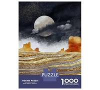 Jigsaw Puzzle for Adults 1000 Pieces Metallic Desert Teenager Puzzles Fun Games Analysis And Logic Difficult And Challenge 70x50cm/1000pcs