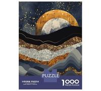 Jigsaw Puzzle for Adults 1000 Pieces Metallic Mountains Puzzle for Adults Family Game Improve Memory Parent-child Interaction 70x50cm/1000pcs