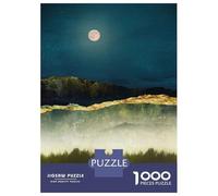 Jigsaw Puzzle for Adults 1000 Pieces Midnight Moonlight Jigsaws for Adults Toy Wall Decor Improve Memory for Is Ideal As A Gift 38x26cm/1000pcs