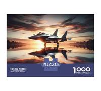 Jigsaw Puzzle for Adults 1000 Pieces Military Jet Fighter Aircraft-2 Jigsaw Puzzle Relaxing Games Wall Decoration Difficult And Challenge 38x26cm/1000pcs