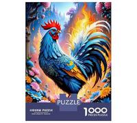 Jigsaw Puzzle for Adults 1000 Pieces Mythical Chicken Puzzle for Adults Family Game Improve Memory Parent-child Interaction 70x50cm/1000pcs