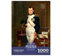 Jigsaw Puzzle for Adults 1000 Pieces Napoleon in His Study Teenager Puzzles Fun Games Analysis And Logic Difficult And Challenge 70x50cm/1000pcs
