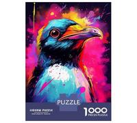 Jigsaw Puzzle for Adults 1000 Pieces Neon Penguin Puzzle for Adults Family Game Improve Memory Parent-child Interaction 52x38cm/1000pcs