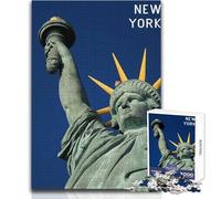 Jigsaw Puzzle for Adults 1000 Pieces New York Beautiful Design Game A Work of Art Gift For Birthdays Size 50x75cm