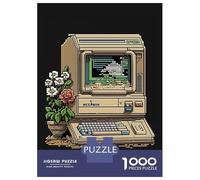 Jigsaw Puzzle for Adults 1000 Pieces Old PC Station Jigsaws for Adults Toy Wall Decor Improve Memory for Is Ideal As A Gift 70x50cm/1000pcs