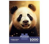 Jigsaw Puzzle for Adults 1000 Pieces Panda Pandas Jigsaw Puzzle Relaxing Games Difficult Challenge Unique Gifts for Birthday And Christmas 70x50cm/1000pcs