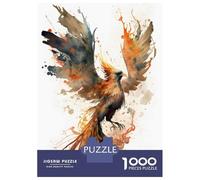 Jigsaw Puzzle for Adults 1000 Pieces Phoenix Teenager Puzzles DIY Toys Precision Cutting Difficult And Challenge 70x50cm/1000pcs