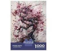 Jigsaw Puzzle for Adults 1000 Pieces Pink Cherry Teenager Puzzles Fun Games Staycation Kill Time for Is Ideal As A Gift 70x50cm/1000pcs