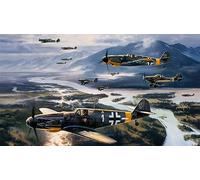 Jigsaw Puzzle for Adults, 1000 Pieces, Plane, Bomber, World War II Fighter Plane, Propeller Plane Patrolling in the Sky, 38x52cm