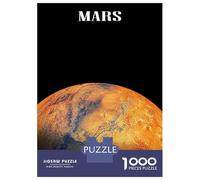 Jigsaw Puzzle for Adults 1000 Pieces, Planet Mars Space Artwork, Creative Leisure Activity, Seasonal Gift Choice, Durable Puzzle Pieces, 70x50cm/1000pcs