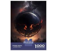 Jigsaw Puzzle for Adults 1000 Pieces Planet of Devil Teenager Puzzles Fun Games Staycation Kill Time for Is Ideal As A Gift 52x38cm/1000pcs