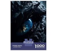 Jigsaw Puzzle for Adults 1000 Pieces Predator Dragons Blue Eye Jigsaw Puzzle Brain Teaser Game Stress Reliever Birthday And Unique Gifts 52x38cm/1000pcs