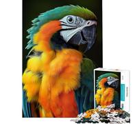 Jigsaw Puzzle for Adults 1000 Pieces Pretty Parrots Fun at Home Activities, Improve Memory Anti-Stress Toys for And from 14 Years And over (50x75cm)