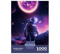 Jigsaw Puzzle for Adults 1000 Pieces Purple Void Jigsaw Puzzle Relaxing Games Difficult Challenge Unique Gifts for Birthday And Christmas 52x38cm/1000pcs