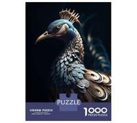 Jigsaw Puzzle for Adults 1000 Pieces Queen Peacock Jigsaw Puzzle Brain Teaser Game Stress Reliever Birthday And Unique Gifts 38x26cm/1000pcs