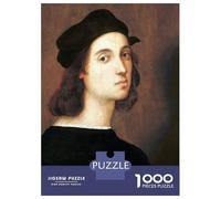 Jigsaw Puzzle for Adults 1000 Pieces Raphael Self Portrait Teenager Puzzles Fun Games Analysis And Logic Difficult And Challenge 70x50cm/1000pcs