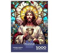 Jigsaw Puzzle for Adults 1000 Pieces Religion Poster Teenager Puzzles Fun Games Staycation Kill Time for Is Ideal As A Gift 38x26cm/1000pcs