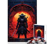 Jigsaw Puzzle for Adults 1000 Pieces Rengoku Demon Slayer Toy Wall Decor Gift Birthday Practical Game with Fully Interlocking Randomly Shaped Pieces size 38x26cm