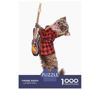 Jigsaw Puzzle for Adults 1000 Pieces, Rockin Marten Artwork, Stress Relief Activity, Seasonal Gift Choice, Premium Puzzle Pieces, 52x38cm/1000pcs