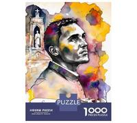 Jigsaw Puzzle for Adults 1000 Pieces Saint Martin De Porres Jigsaw Puzzle Brain Teaser Game Stress Reliever Birthday And Unique Gifts 70x50cm/1000pcs