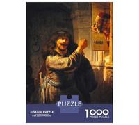 Jigsaw Puzzle for Adults 1000 Pieces Samson Threatening A Man Jigsaws for Adults Toy Wall Decor Improve Memory for Is Ideal As A Gift 52x38cm/1000pcs