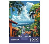 Jigsaw Puzzle for Adults 1000 Pieces San Jose, Costa Rica Jigsaw Puzzle Relaxing Games Difficult Challenge Unique Gifts for Birthday And Christmas 38x26cm/1000pcs