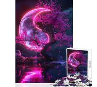 Jigsaw Puzzle for Adults 1000 Pieces Serenity ﹨u Tranquility Educational Toy Secret Santa Gifts Fun Games Improving Love between Couples Size 38x26cm