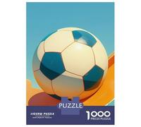 Jigsaw Puzzle for Adults 1000 Pieces Soccer Ball on Ramp Jigsaws for Adults Toy Wall Decor Improve Memory for Is Ideal As A Gift 52x38cm/1000pcs