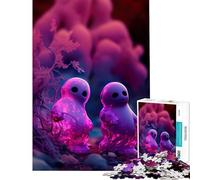 Jigsaw Puzzle for Adults 1000 Pieces Spectral Sweethearts Educational Games Toys Educational Games Secret Santa Gifts Analysis And Logic (Size 38x52cm)