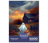 Jigsaw Puzzle for Adults 1000 Pieces Spooky Stroll Puzzles for Adults Relax Games Pattern Assembly for Is Ideal As A Gift 70x50cm/1000pcs