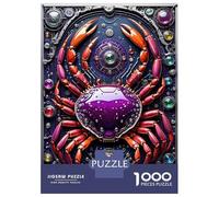 Jigsaw Puzzle for Adults 1000 Pieces Steampunk Crab Chronicles Jigsaw Puzzle Brain Teaser Game For Family Fun Parent-child Interaction 38x26cm/1000pcs