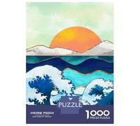 Jigsaw Puzzle for Adults 1000 Pieces Stormy Waters Jigsaws for Adults Toy Wall Decor Improve Memory for Is Ideal As A Gift 52x38cm/1000pcs