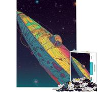 Jigsaw Puzzle for Adults 1000 Pieces The Eternis Voyager Relax Games for Educational Game Challenge Toy Birthday Gifts Wall Decoration (size 38x52cm)