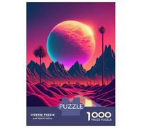 Jigsaw Puzzle for Adults 1000 Pieces The Future That Never Was Teenager Puzzles Fun Games Staycation Kill Time for Is Ideal As A Gift 38x26cm/1000pcs