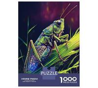 Jigsaw Puzzle for Adults 1000 Pieces The Jumping Grasshopper Puzzles for Adults Relax Games Pattern Assembly for Is Ideal As A Gift 70x50cm/1000pcs