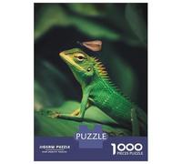 Jigsaw Puzzle for Adults 1000 Pieces The Lizard And Dragonfly Jigsaws for Adults Toy Wall Decor Improve Memory for Is Ideal As A Gift 52x38cm/1000pcs