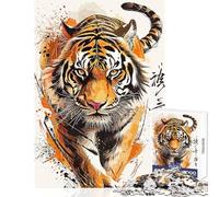 Jigsaw Puzzle for Adults 1000 Pieces The Power of The Predator Practical Game Wall Decoration DIY Toys Suitable for Desktop Decoration (38x52cm)