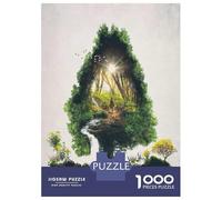 Jigsaw Puzzle for Adults 1000 Pieces The Road Not Taken Jigsaw Puzzle Relax Games Precision Cutting Parent-child Interaction 70x50cm/1000pcs