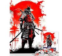 Jigsaw Puzzle for Adults 1000 Pieces The Samurai Educational Toy Secret Santa Gifts Fun Games Improving Love between Couples Size 38x26cm