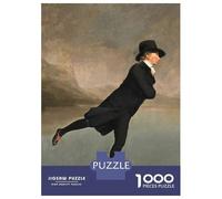 Jigsaw Puzzle for Adults 1000 Pieces The Skating Minister Puzzles for Adults Relax Games Pattern Assembly for Is Ideal As A Gift 38x26cm/1000pcs