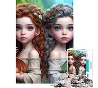 Jigsaw Puzzle for Adults 1000 Pieces The Twin Dragons Puzzle for Adults Relaxing Games Birthday Present Unique Gifts for Birthday And Christmas (Size 38x26cm)