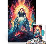 Jigsaw Puzzle for Adults 1000 Pieces the Virgin Mary for Puzzle Gifts 26x38cm Challenging Game and Family Play for ages 14+