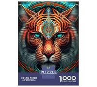 Jigsaw Puzzle for Adults 1000 Pieces Tiger Wondrous Jigsaw Puzzle Relaxing Games Difficult Challenge Unique Gifts for Birthday And Christmas 38x26cm/1000pcs