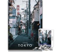 Jigsaw Puzzle for Adults 1000 Pieces Tokyo Metropolis Beautiful Design Game A Work of Art Gift For Birthdays Size 38x52cm