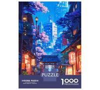 Jigsaw Puzzle for Adults 1000 Pieces Tokyo Spring Teenager Puzzles DIY Toys Precision Cutting Difficult And Challenge 52x38cm/1000pcs