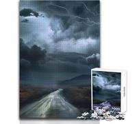 Jigsaw Puzzle for Adults 1000 Pieces Towards The Storm Beautiful Design Game A Work of Art Gift For Birthdays Size 38x26cm
