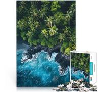 Jigsaw Puzzle for Adults 1000 Pieces Tropical Beach Ocean Handgeschwindigkeitswettbewerb Wanddekoration38x26cm